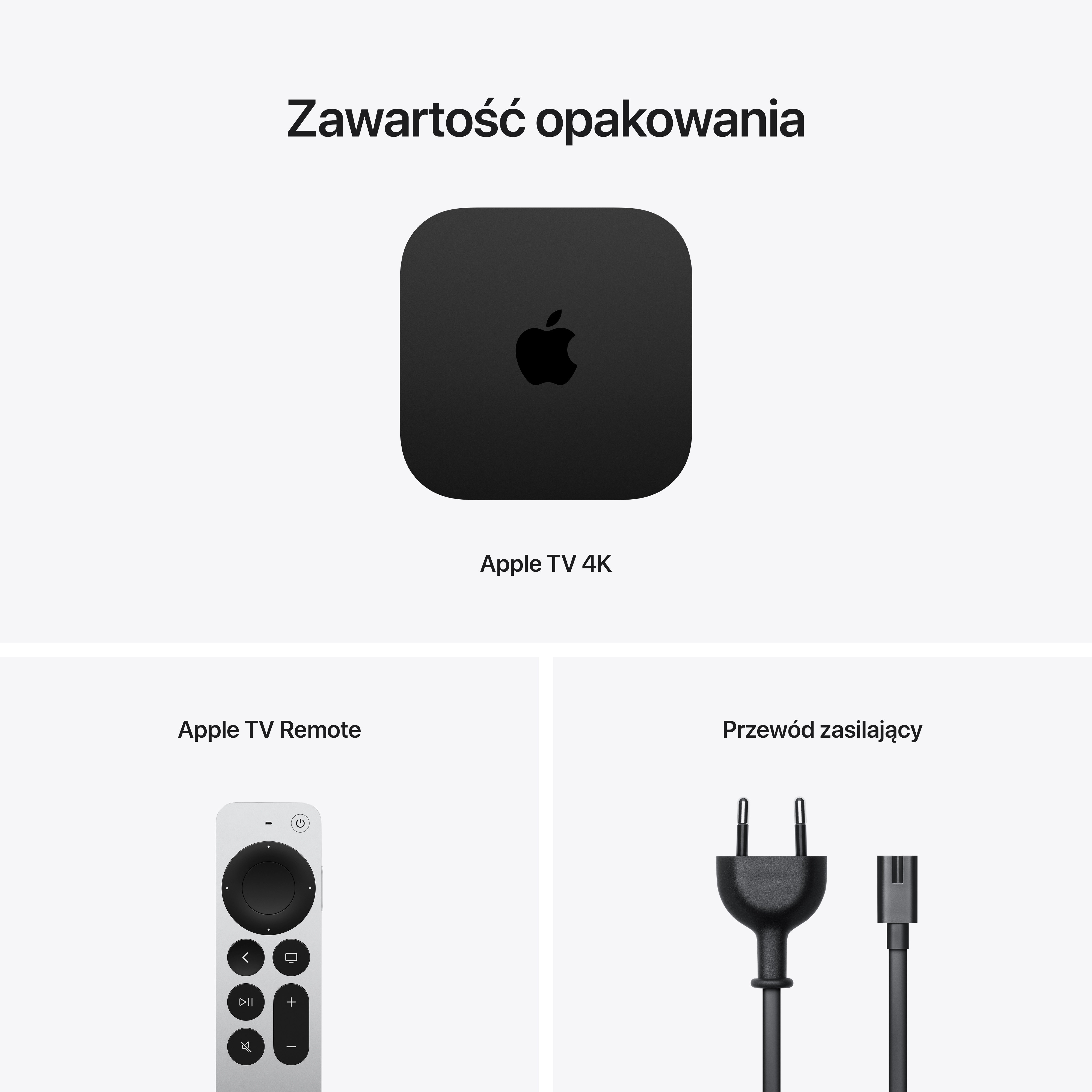 Odtwarzacz multimedialny Apple TV 4K 128GB (3.generacji)