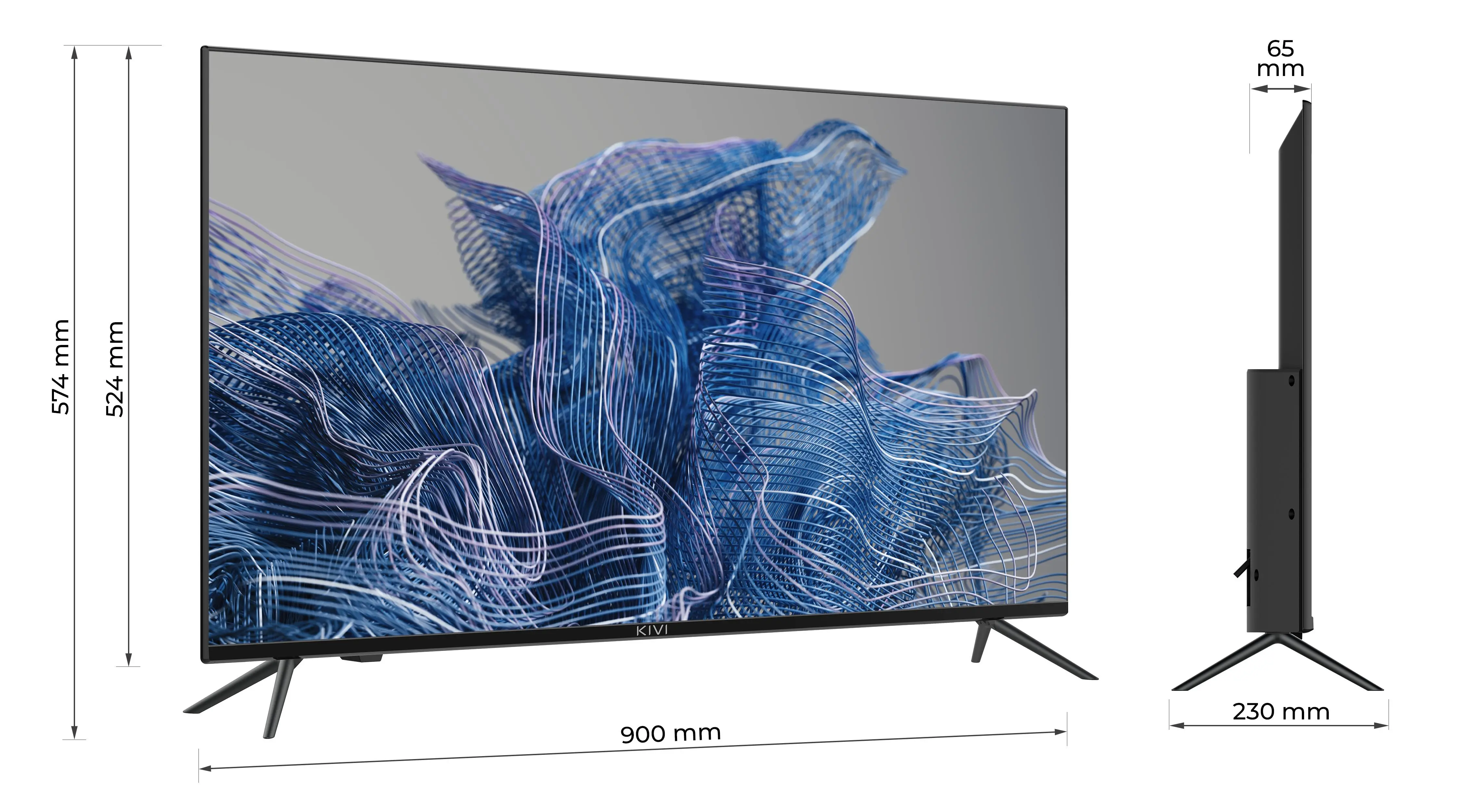 Telewizor KIVI 40F740NB 40" LED Full HD Android TV DVB-T2