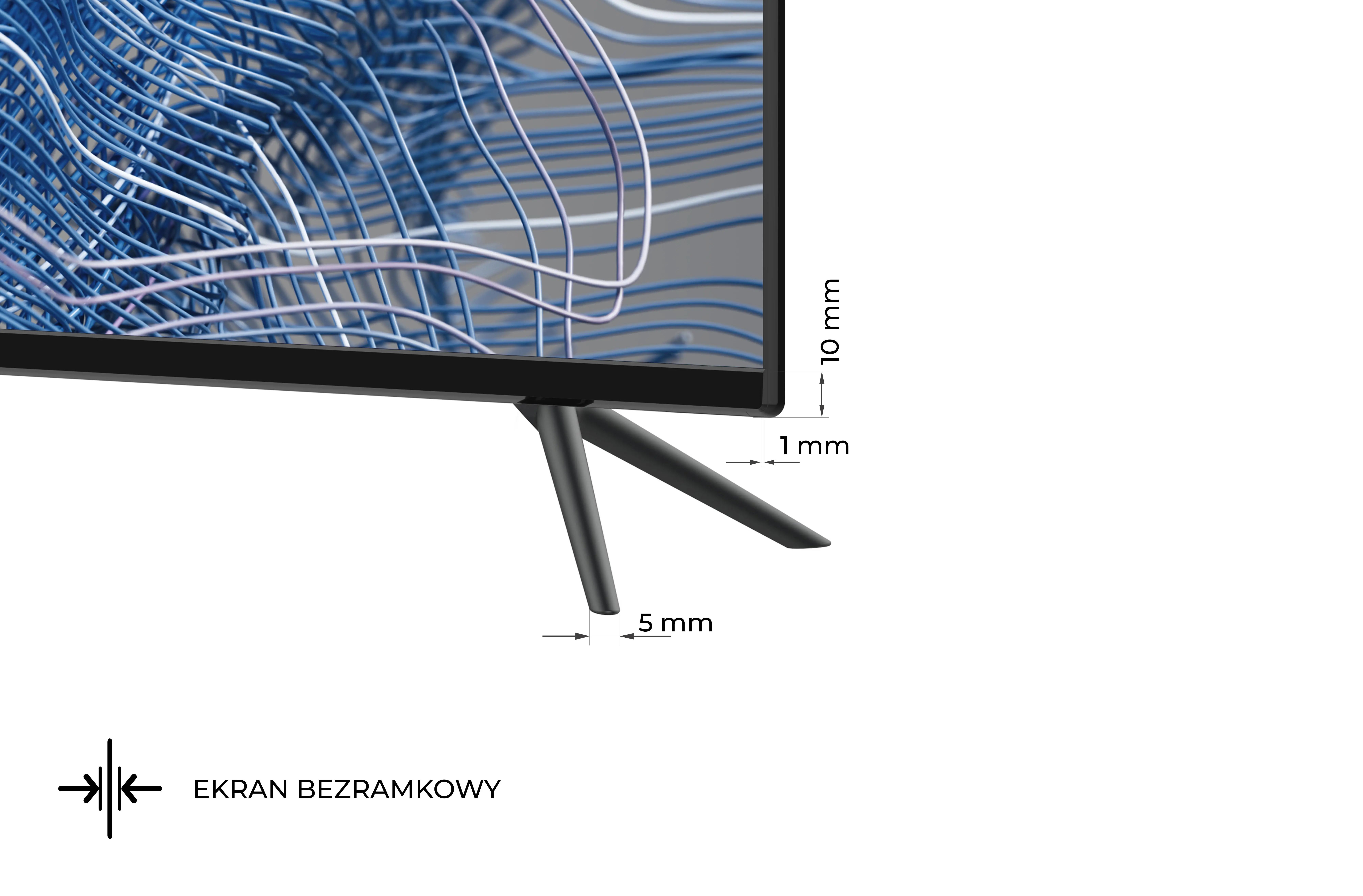 Telewizor KIVI 40F740NB 40" LED Full HD Android TV DVB-T2
