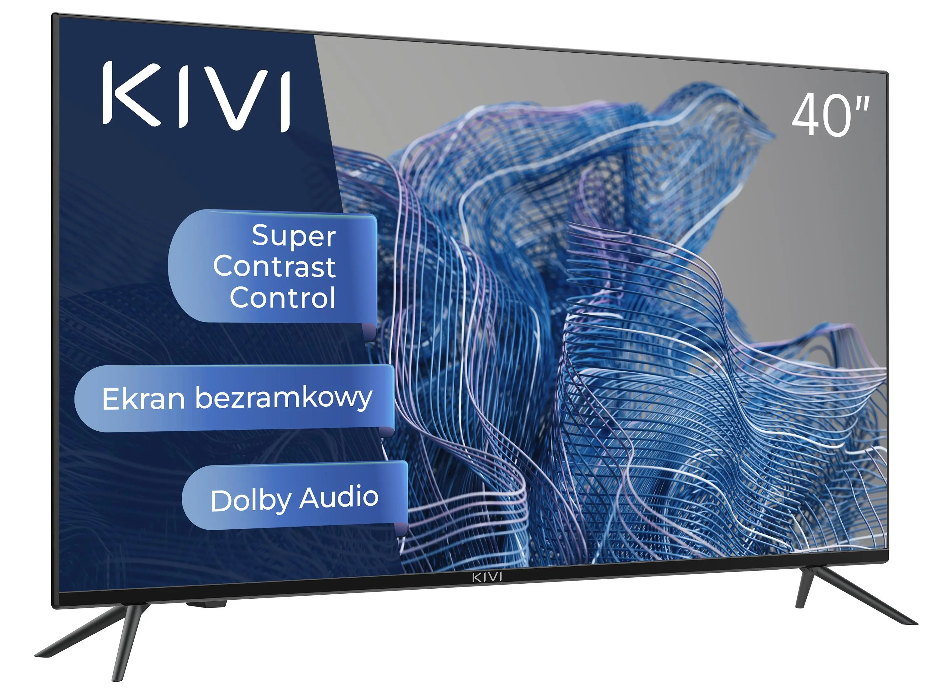 Telewizor KIVI 40F740NB 40" LED Full HD Android TV DVB-T2