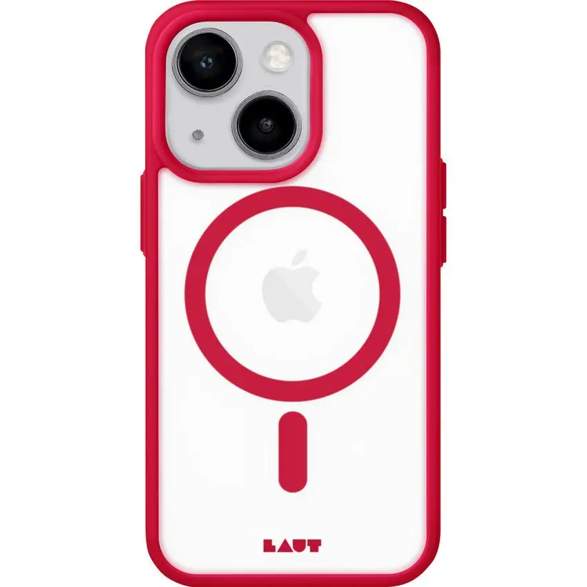 Etui Laut Huex Protect z MagSafe do iPhone 14 Plus Czerwony