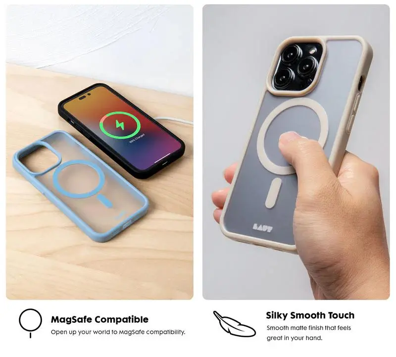 Etui Laut Huex Protect z MagSafe do iPhone 14 Plus Czerwony