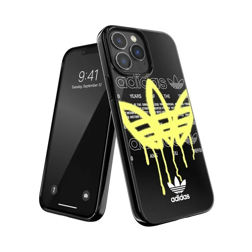 Etui Adidas Snap Case Summer Graffiti do iPhone 13 Pro Max Czarny