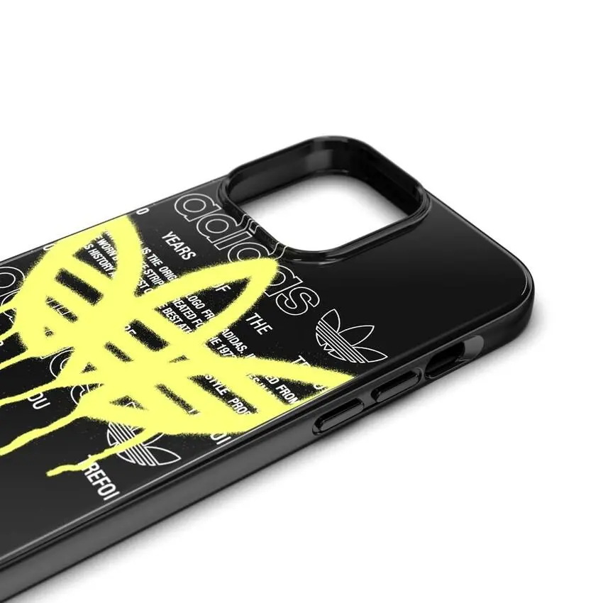 Etui Adidas Snap Case Summer Graffiti do iPhone 13 Pro Max Czarny