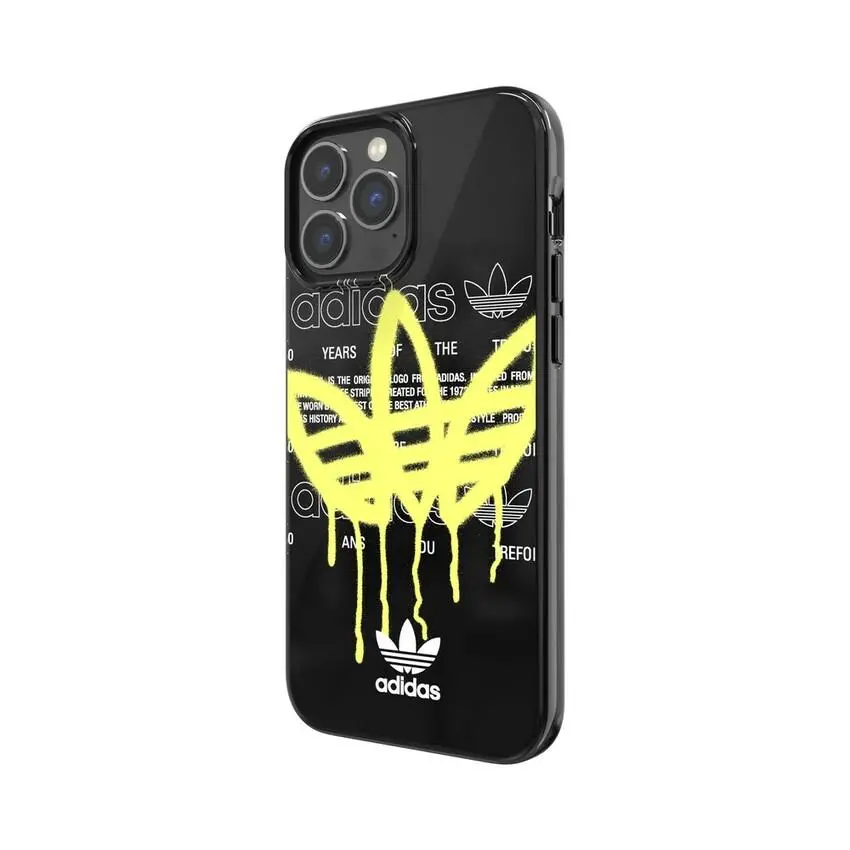 Etui Adidas Snap Case Summer Graffiti do iPhone 13 Pro Max Czarny