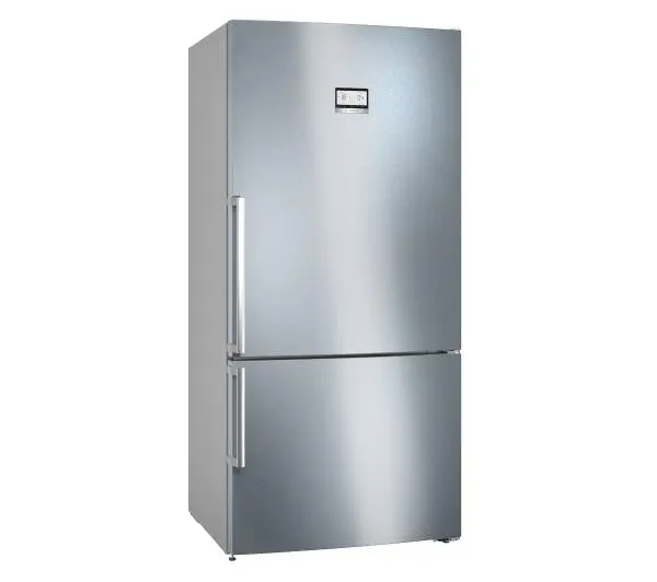 Bosch Serie 6 KGN86AIDR Pełny No Frost 186cm Szuflada z kontrolą wilgotności Srebrny
