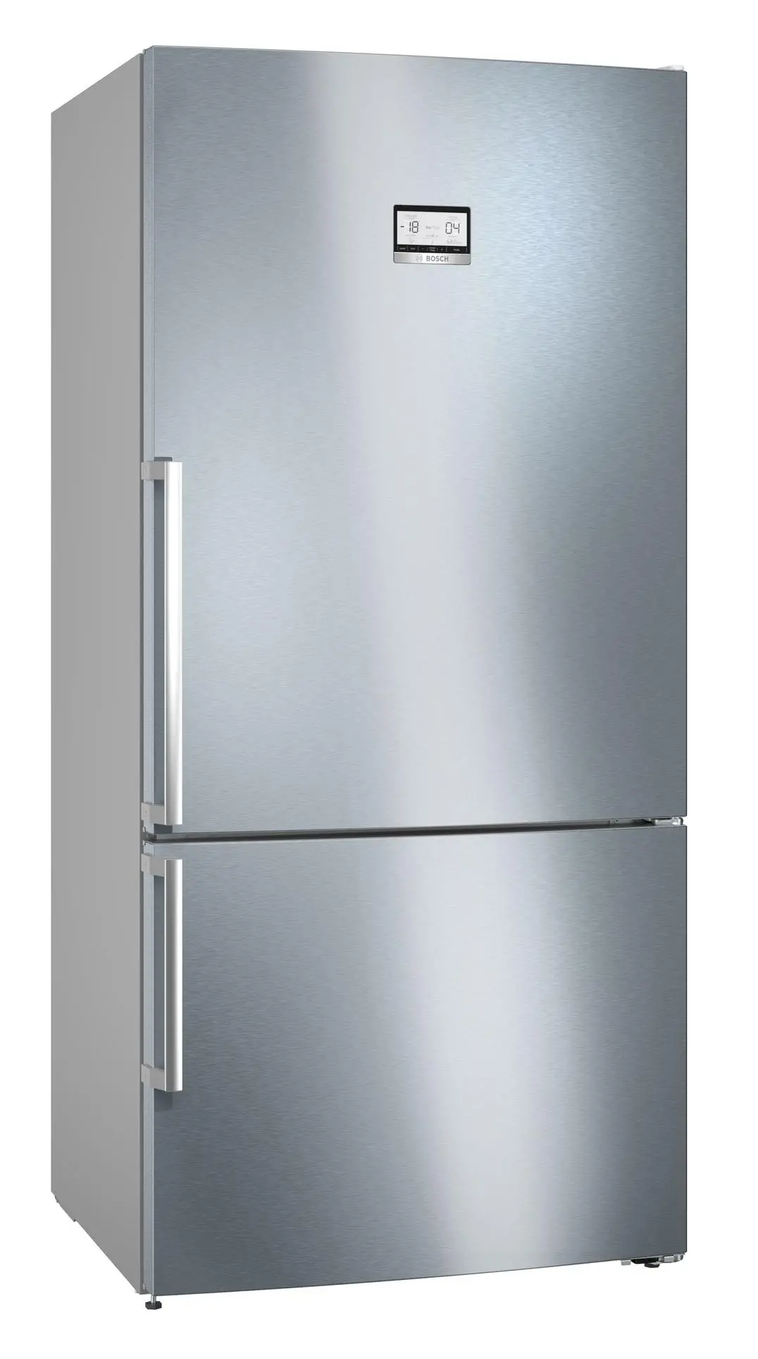 Bosch Serie 6 KGN86AIDR Pełny No Frost 186cm Szuflada z kontrolą wilgotności Srebrny