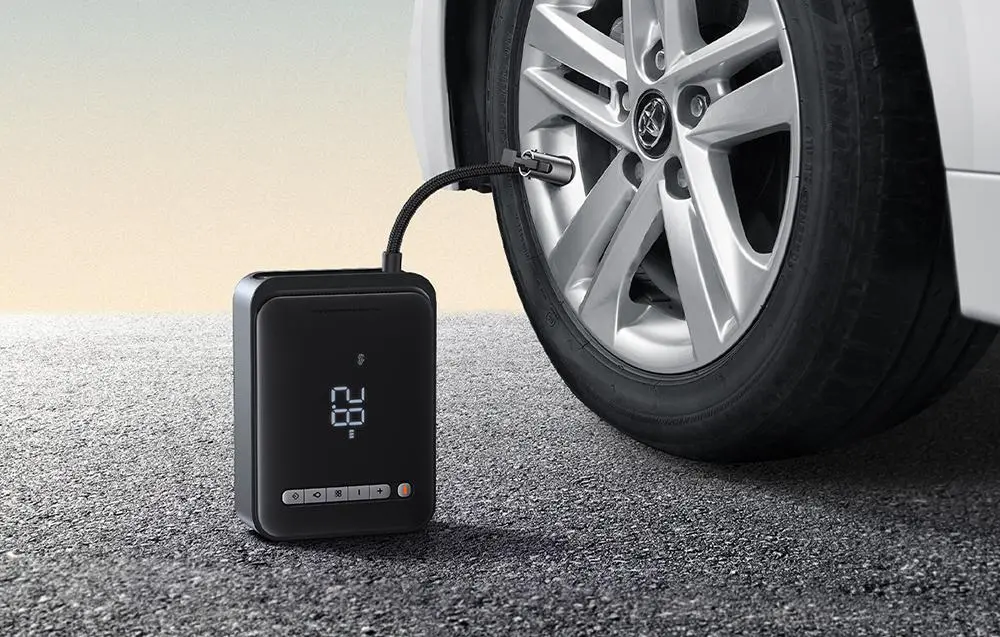 Powerbank Baseus CGCN000001 rozrusznik i kompresor 2w1 Super Energy Car Jump Starter 8000mAh 1000A Czarny