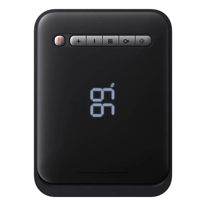 Powerbank Baseus CGCN000001 rozrusznik i kompresor 2w1 Super Energy Car Jump Starter 8000mAh 1000A Czarny
