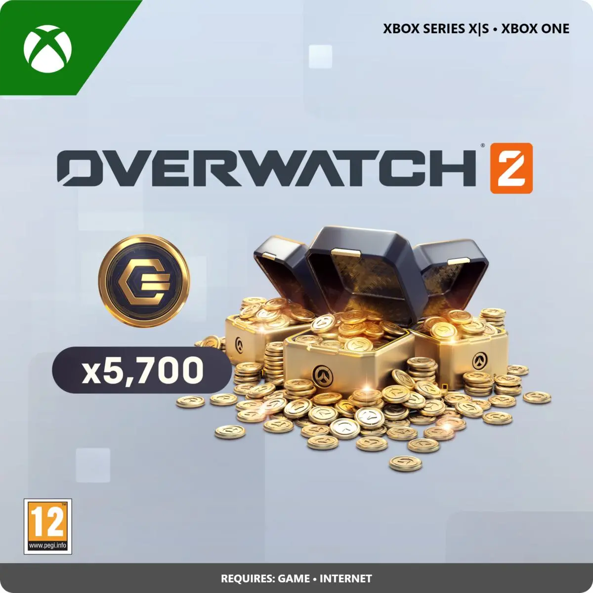 Overwatch 2 - 5000 (+700 Bonus) monet {kod aktywacyjny] Xbox One / Xbox Series X/S