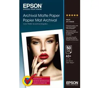 Papier fotograficzny Epson C13S041340 Archival Matte A3+ 50 Arkuszy