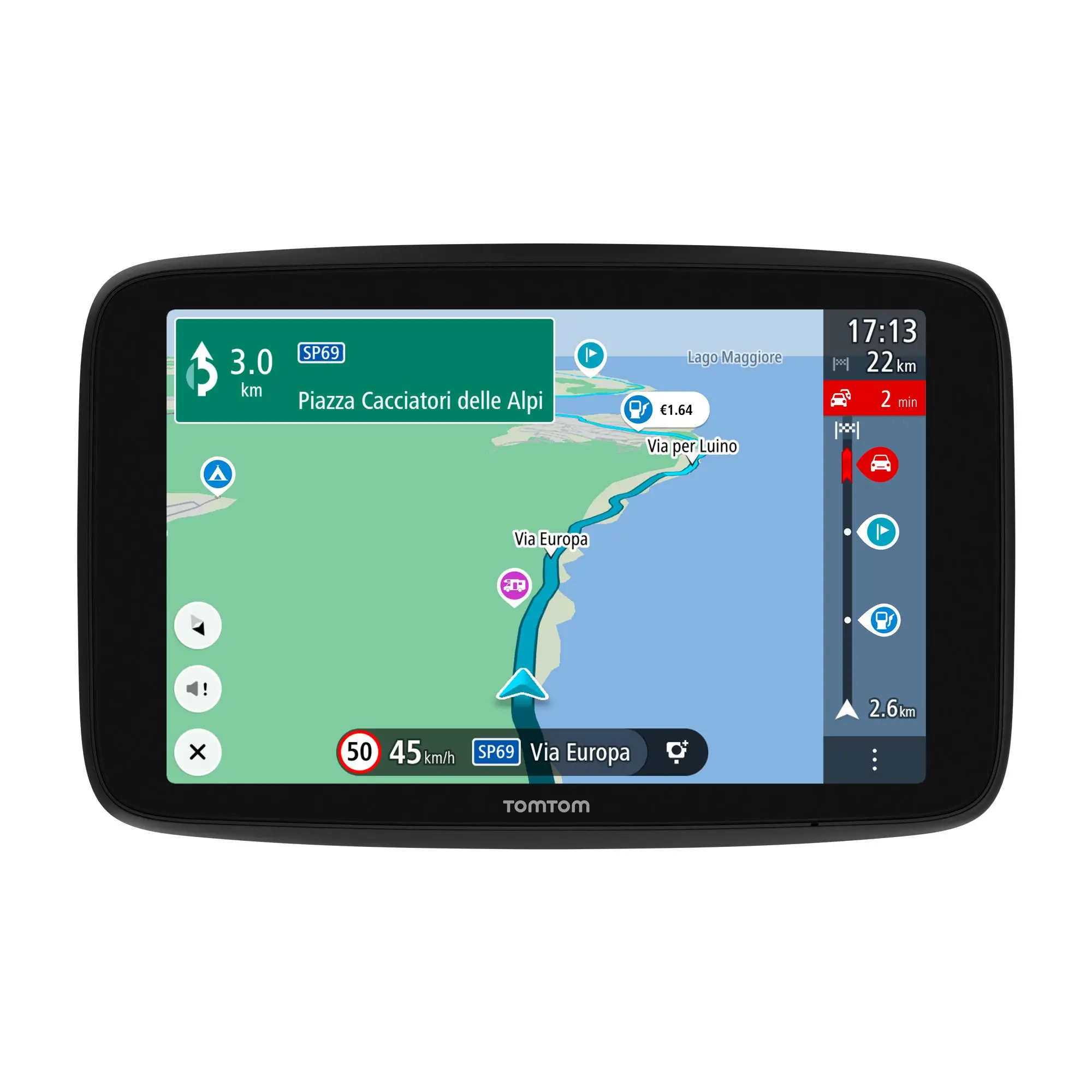 Nawigacja TomTom GO Camper Max 7" mapa Świata