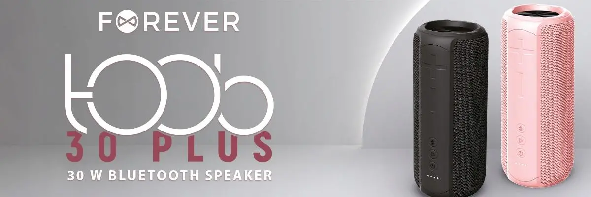 Głośnik Bluetooth Forever Toob 30 PLUS BS-960 30W Różowy