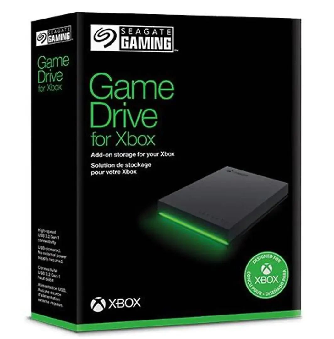 Dysk Seagate STKX2000400 Game Drive dla Xbox 2TB USB 3.2 Czarny