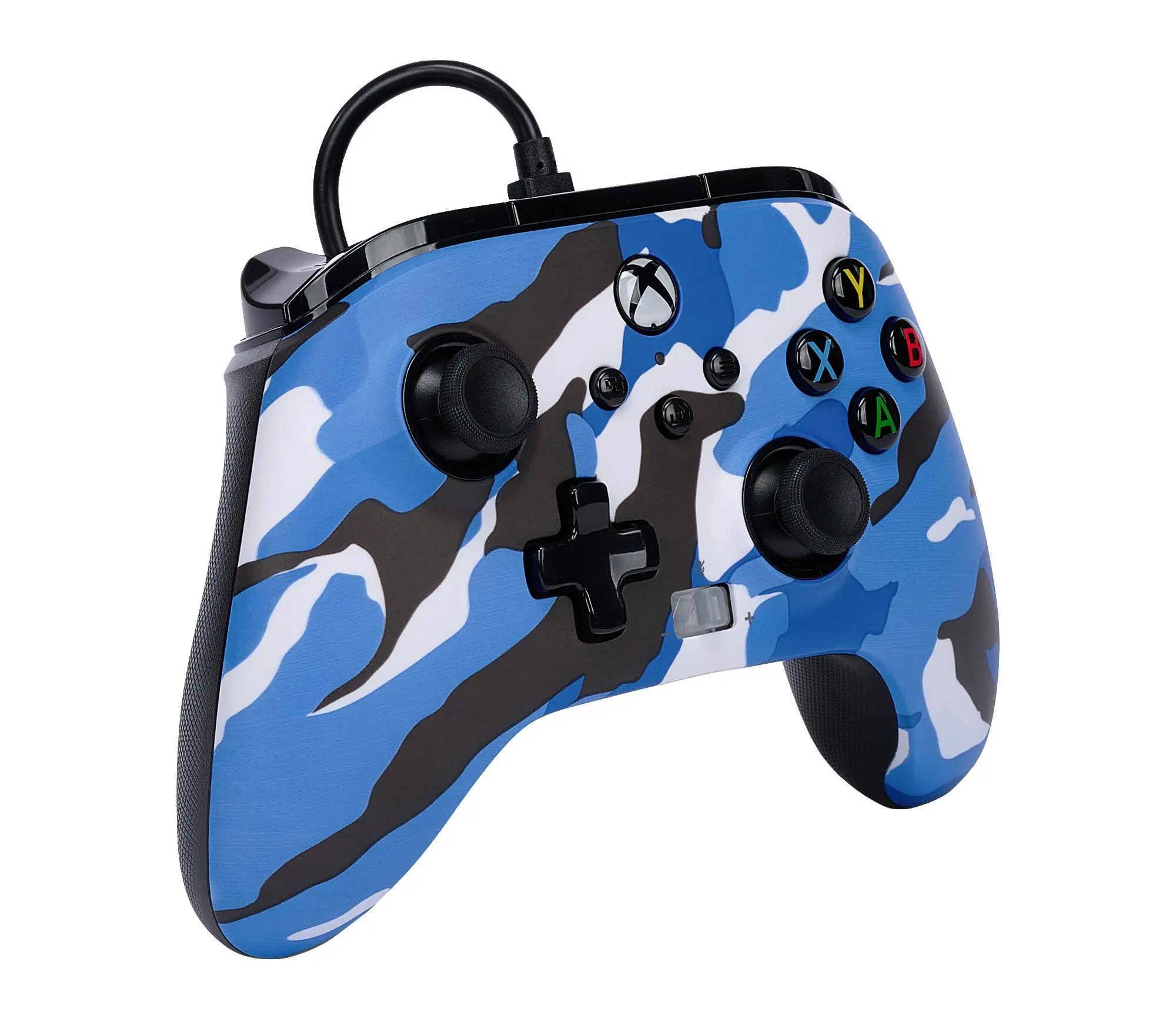 Pad PowerA Enhanced Blue Camo do Xbox Series X/S, Xbox One, PC Przewodowy