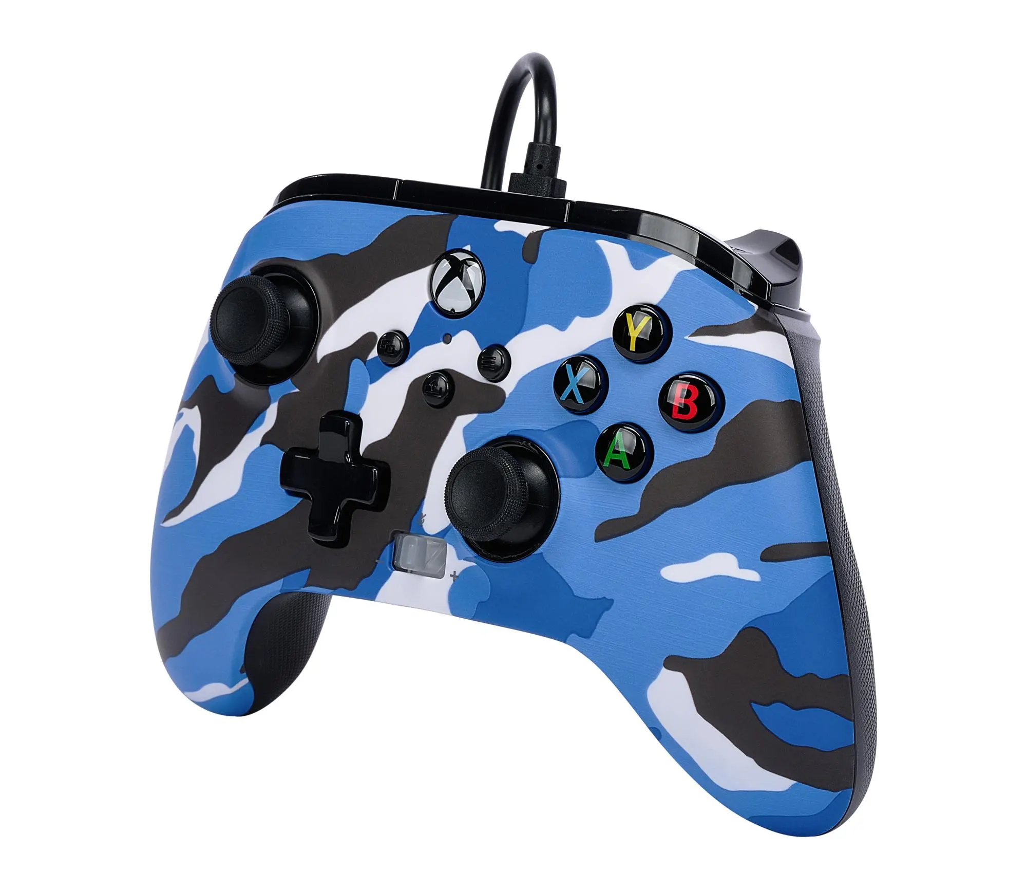 Pad PowerA Enhanced Blue Camo do Xbox Series X/S, Xbox One, PC Przewodowy