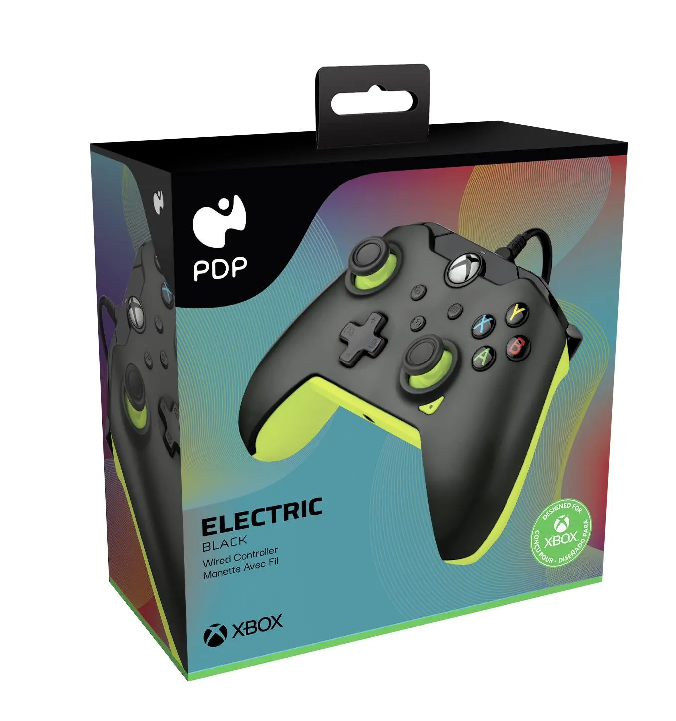 Pad PDP Electric Black do Xbox Przewodowy