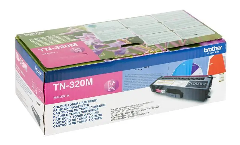 Toner Brother TN-320M Purpurowy