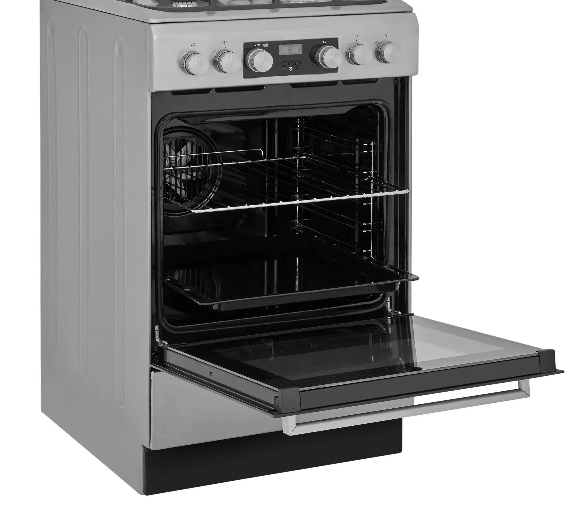 Kuchnia gazowo-elektryczna Whirlpool WS5G8CHX/E Termoobieg