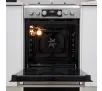 Kuchnia gazowo-elektryczna Whirlpool WS5G8CHX/E Termoobieg
