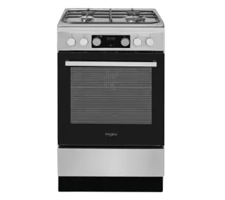 Кухня газово-електрична Whirlpool WS5G8CHX/E Termoobieg