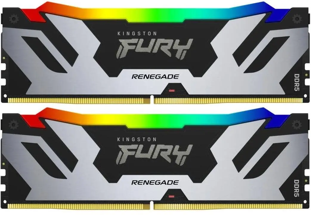 Pamięć RAM Kingston FURY Renegade RGB DDR5 32GB (2 x 16GB) 6000 CL32 Szary