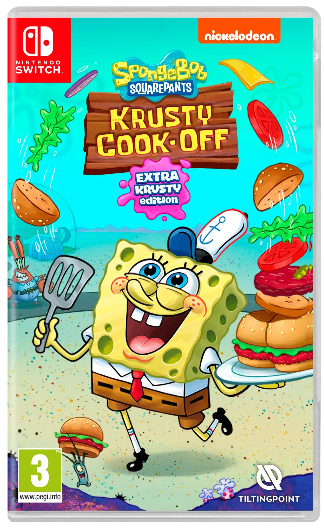 SpongeBob Krusty Cook-Off Gra na Nintendo Switch