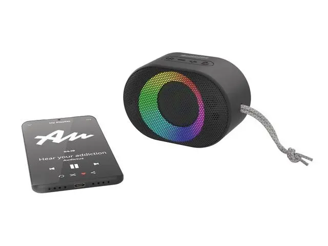Głośnik Bluetooth Audictus Aurora Mini 7W Czarny