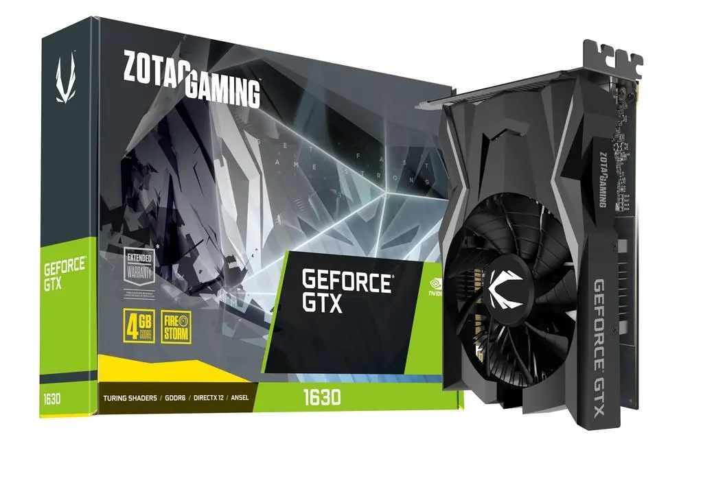 Karta graficzna Zotac GeForce GTX 1630 4GB GDDR6 64bit