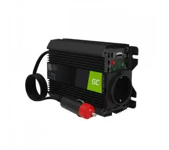 Przetwornica Green Cell PRO INVGC06 12V na 230V 150W/300W Modyfikowana sinusoida