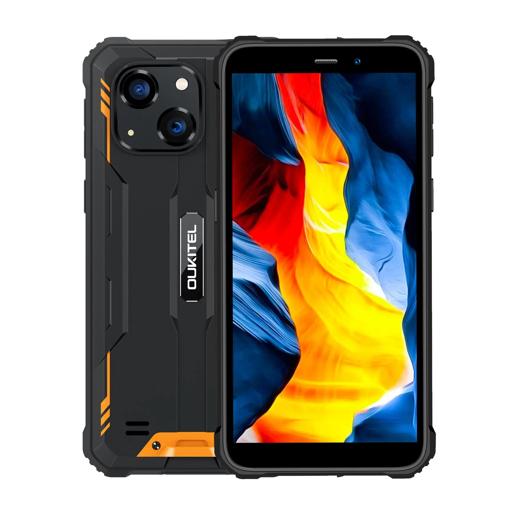 Smartfon Oukitel WP20 4/32GB 5,93" 60Hz 20Mpix Czarno-Pomarańczowy