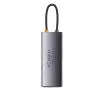 Hub USB Baseus Metal Gleam Series WKWG030213  Szary