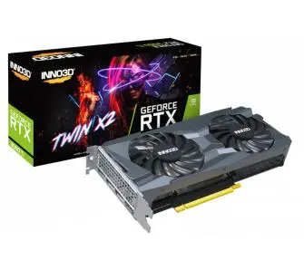 Karta graficzna Inno3D GeForce RTX 3060 Ti Twin X2 LHR 8GB GDDR6 256bit DLSS