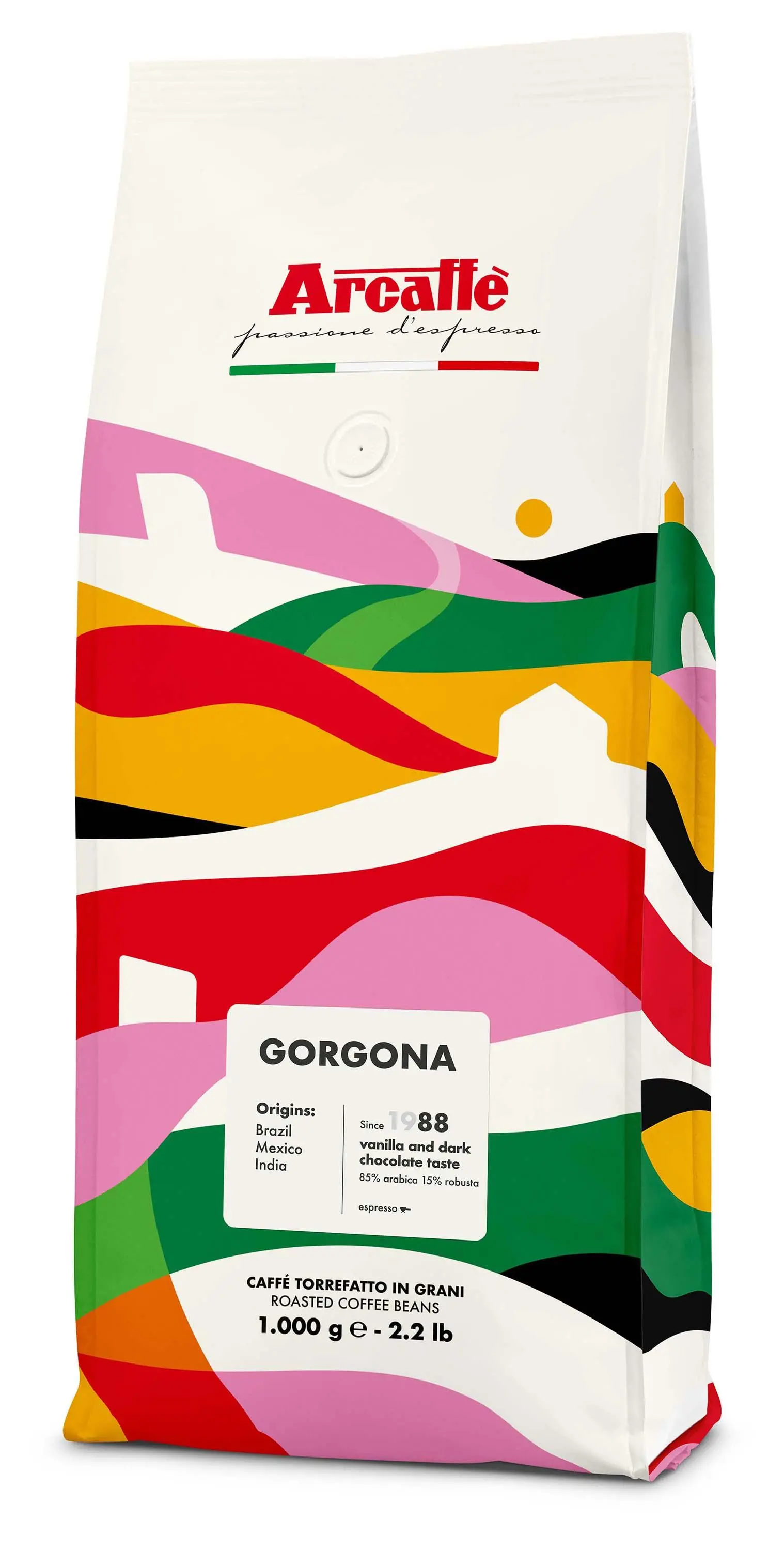 Kawa ziarnista Arcaffe Gorgona 1kg