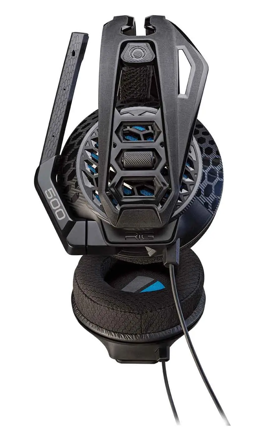 Słuchawki przewodowe z mikrofonem Plantronics RIG 500 E Nauszne Czarny