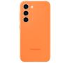 Etui Samsung Silicone Cover do Galaxy S23 Pomarańczowy