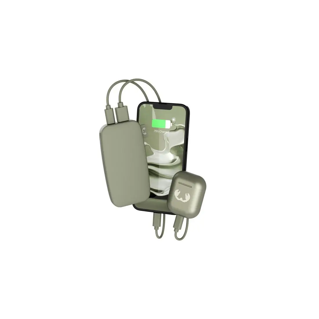 Powerbank Fresh 'n Rebel 2PB6100DG 6000mAh Dried green