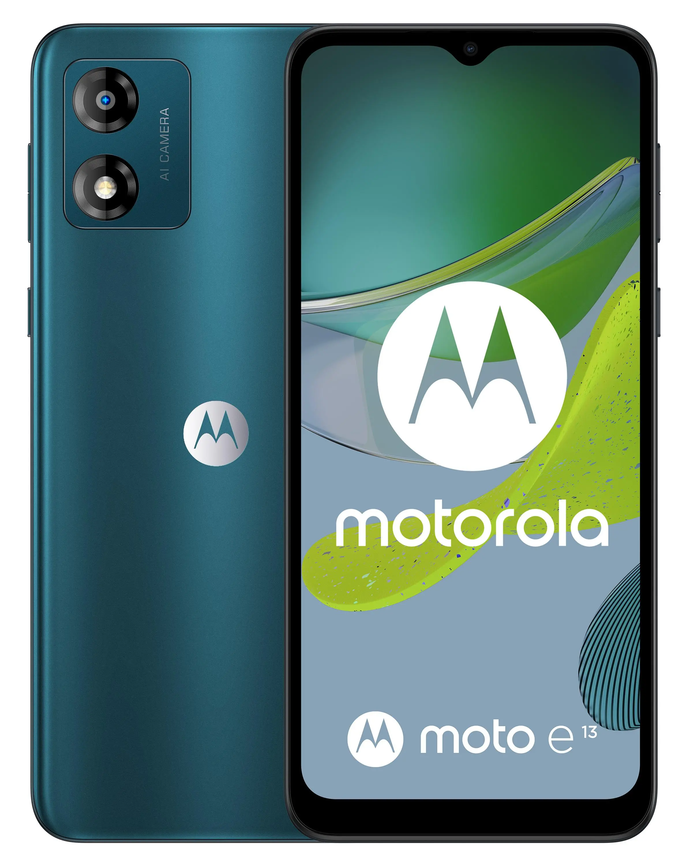 Smartfon Motorola moto e13 2/64GB 6,5" 60Hz 13Mpix Niebiesko-zielony