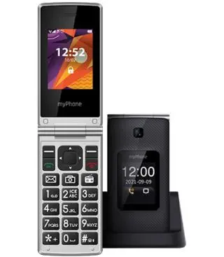 Telefon myPhone Tango LTE+ 2,4" 2Mpix Czarno-srebrny