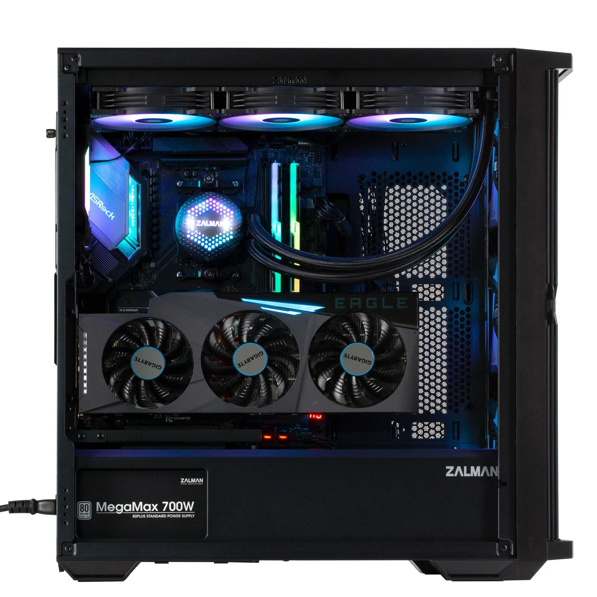 Obudowa Zalman Z10 Duo RGB Czarny
