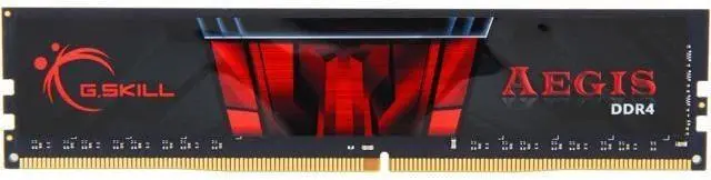 Pamięć RAM G.Skill Aegis DDR4 4GB 2400 CL15 Czarno-czerwony