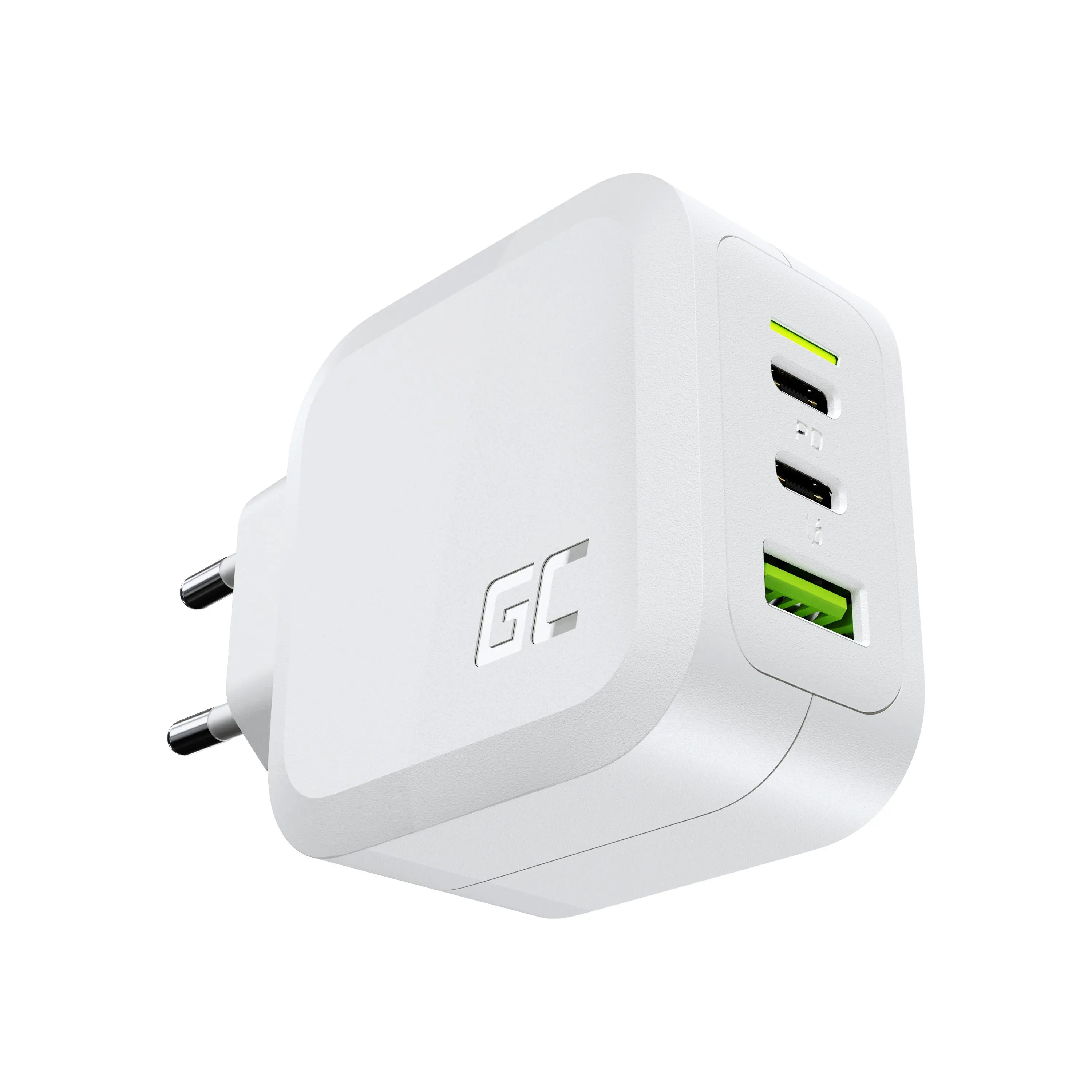 Ładowarka sieciowa Green Cell GC PowerGaN 65W Biały