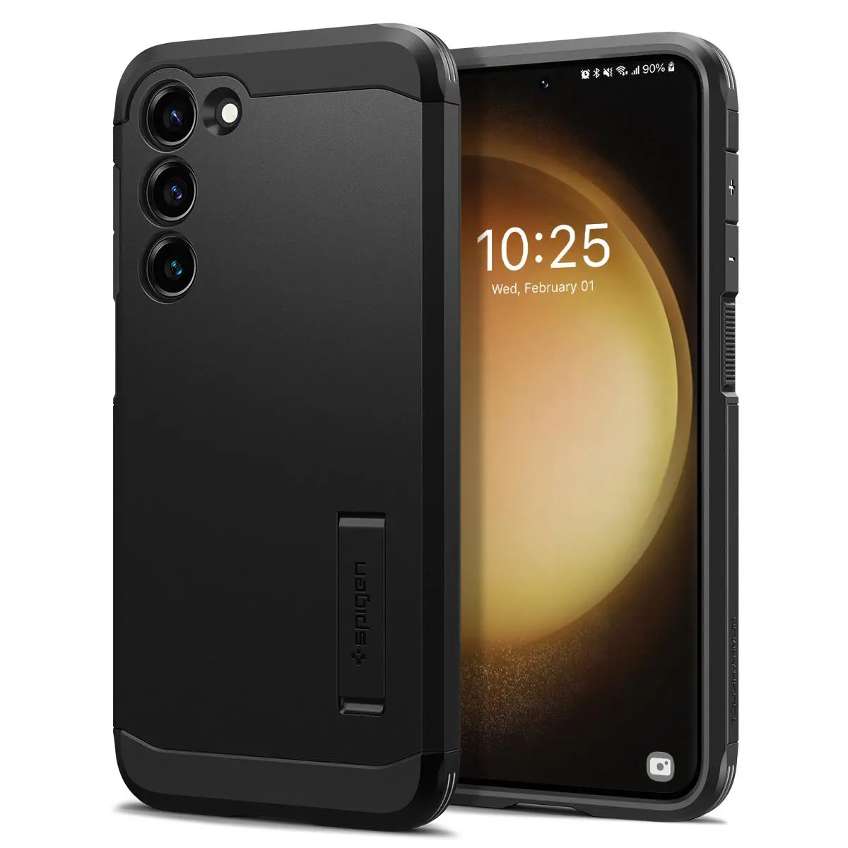 Etui Spigen Tough Armor do Samsung Galaxy S23 Czarny