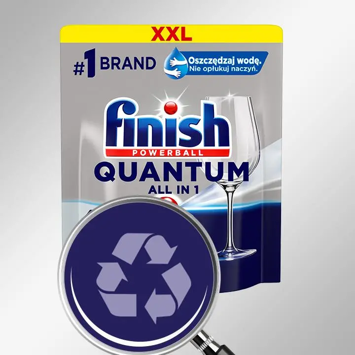 Kapsułki do zmywarki Finish Quantum Fresh All in 1 168szt.