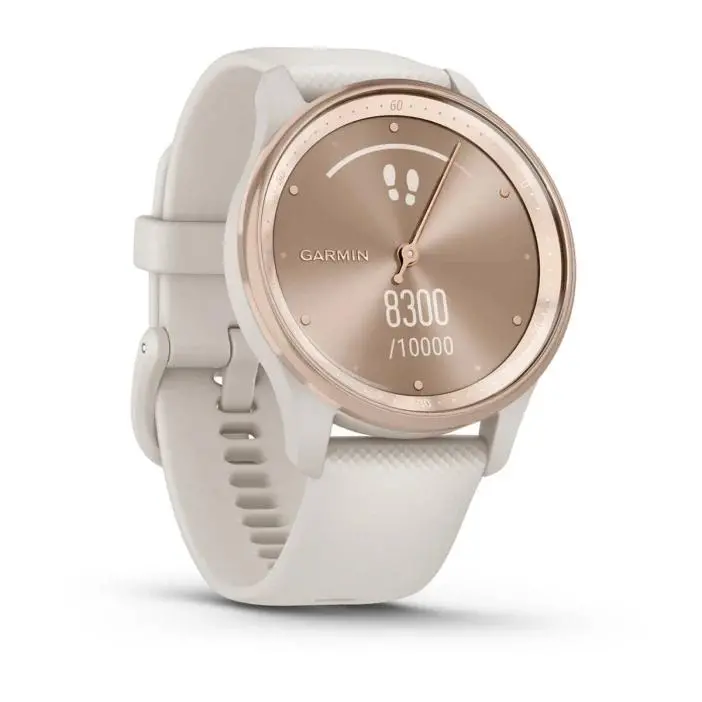 Smartwatch Garmin Vívomove Trend Biało-złoty