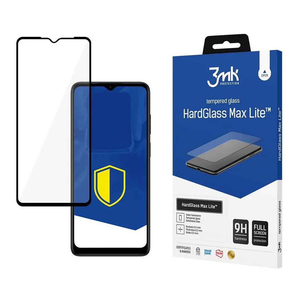 Szkło hartowane 3mk HardGlass Max Lite do Motorola Moto E22