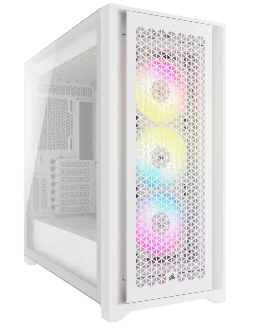 Obudowa Corsair iCUE 5000D Airflow ARGB Biały