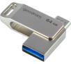 PenDrive GoodRam ODA3 64GB USB 3.2 Typ C / USB 3.2 Srebrny