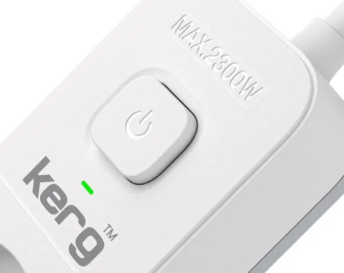Przedłużacz Kerg M02391 4 gniazda 1,5m Biały