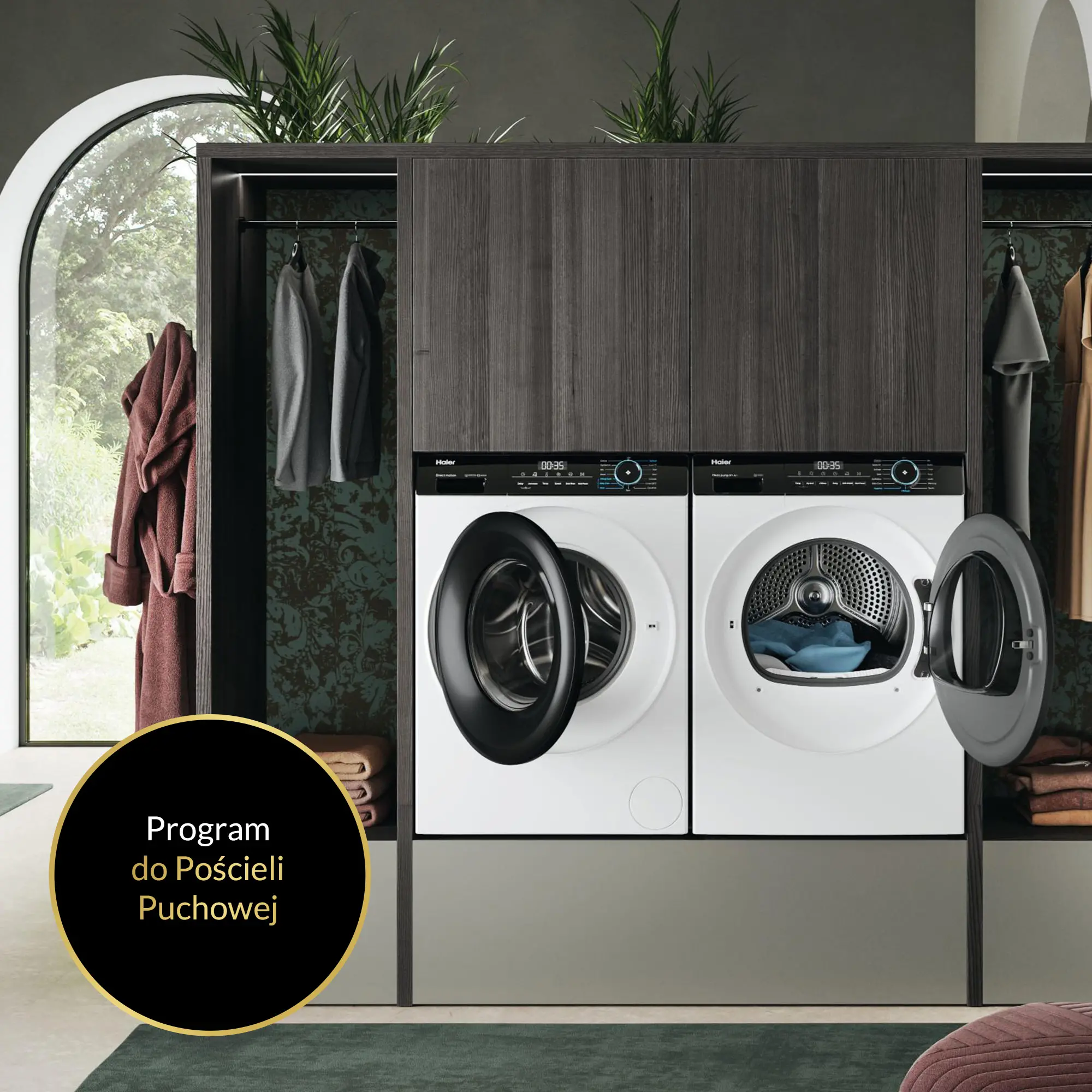 Suszarka Haier I-Pro 3 HD80-A2939-S 58cm 8kg